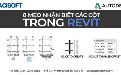 8 mẹo nhận biết các cột trong Autodesk Revit