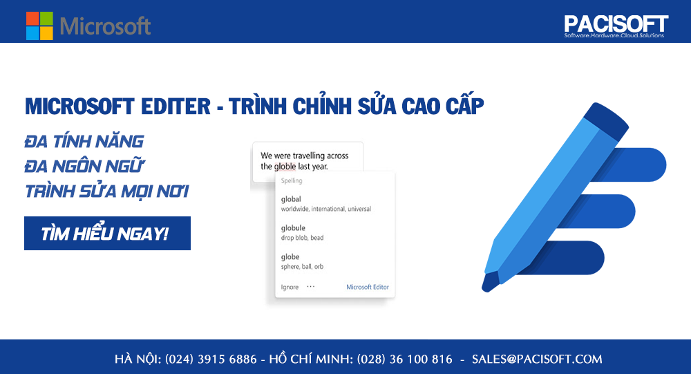 Microsoft Editer - Trình chỉnh sửa cao cấp