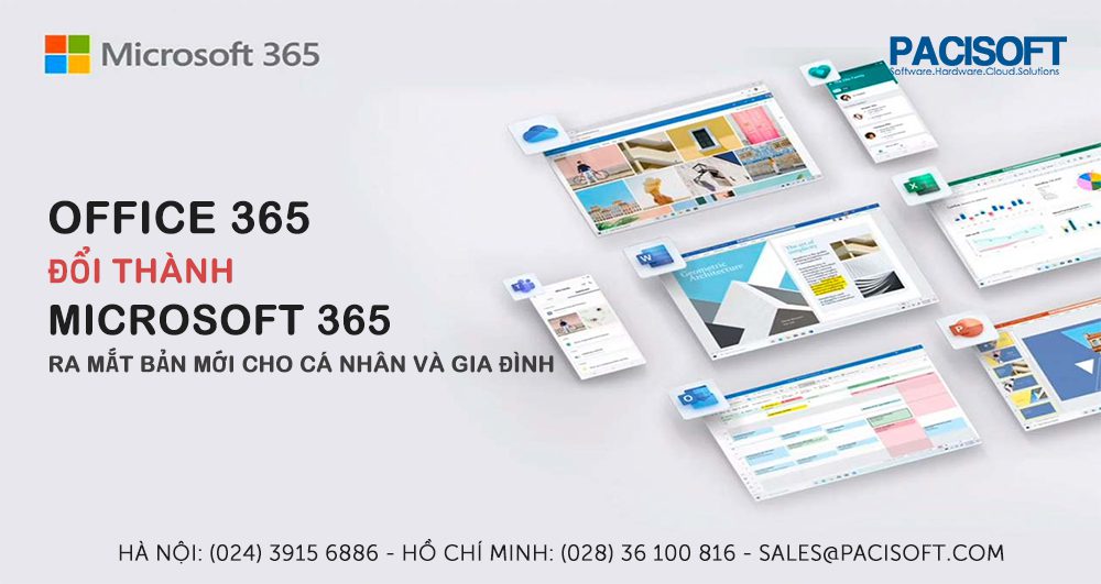 Microsoft Chính thức đổi tên Office 365 thành Microsoft 365