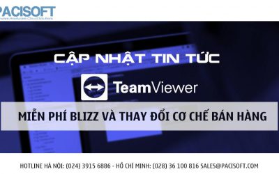 Cập nhật mới nhất từ Teamviewer: Miễn phí Blizz và thay đổi cơ chế bán hàng