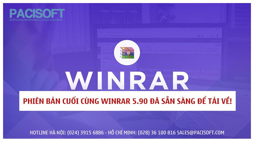 WinRAR 5.90 đã sẵn sàng để tải về