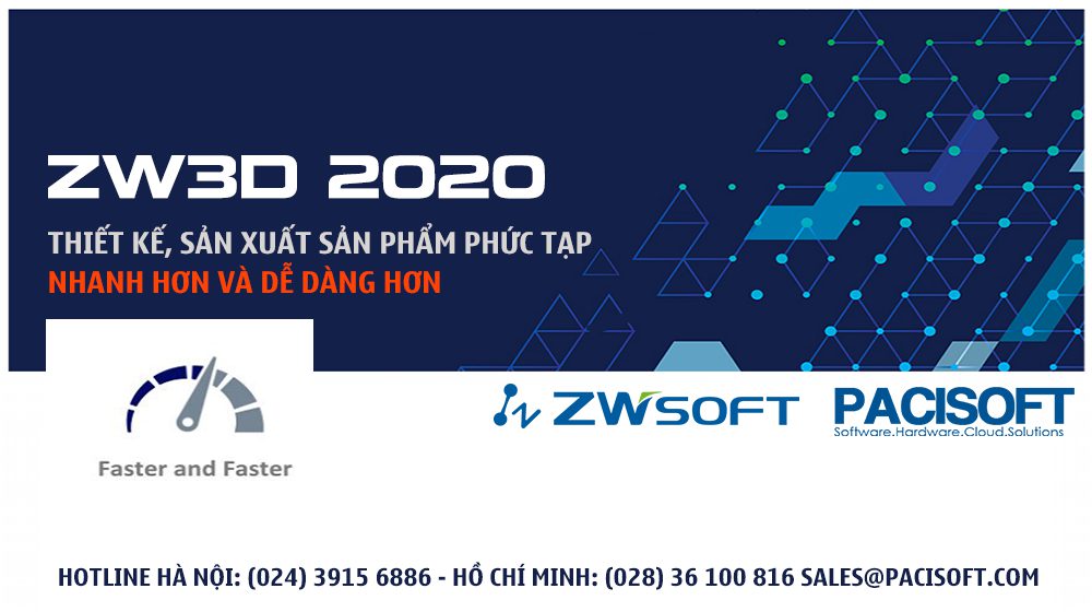 ZW3D 2020 - Thiết kế và sản xuất các sản phẩm phức tạp dễ dàng hơn