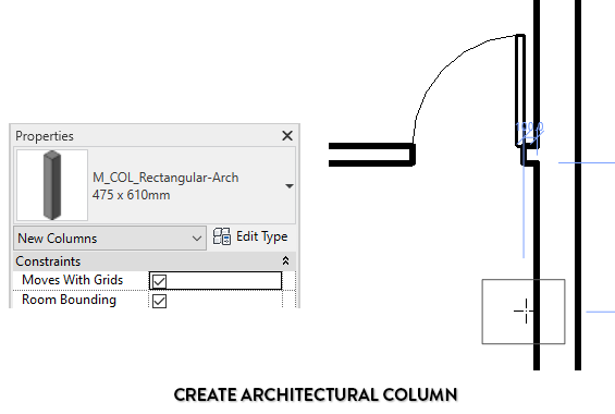 CREATE Architectural column