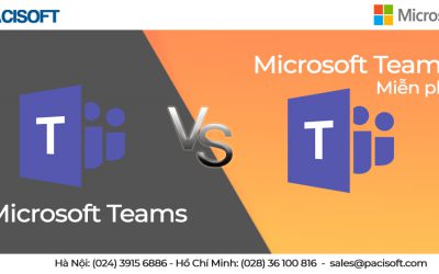Sự khác biệt giữa Microsoft Teams và Microsoft Teams miễn phí