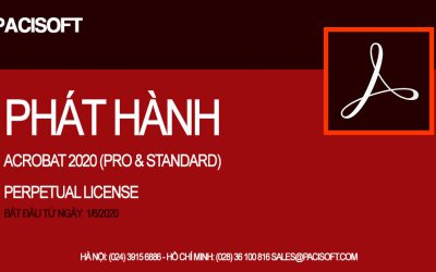 Thông báo phát hành Acrobat 2020 (Pro & Standard) perpetual license
