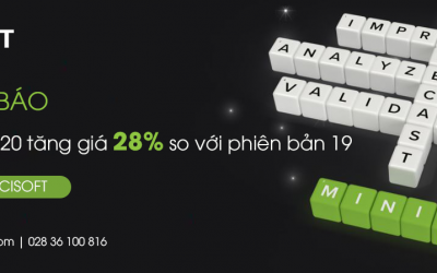 Thông báo bản quyền Minitab 2020 tăng giá 28% so với phiên bản 19