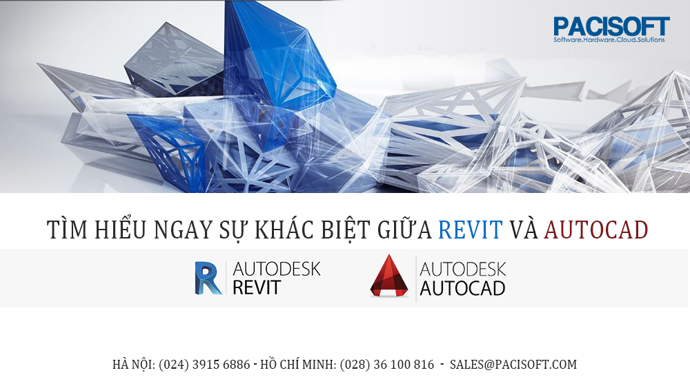 Tìm hiểu ngay sự khác biệt giữa Revit và AutoCAD