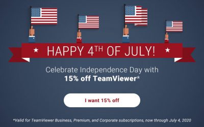 15% OFF TeamViewer đến ngày 4 tháng 7 | Mua ngay để được giá ưu đãi nhất!