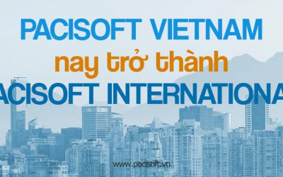 Thông báo PACISOFT Vietnam chuyển sang tên mới