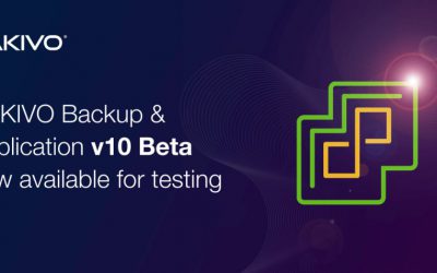 NAKIVO Backup & Replication v10 Beta có gì mới?