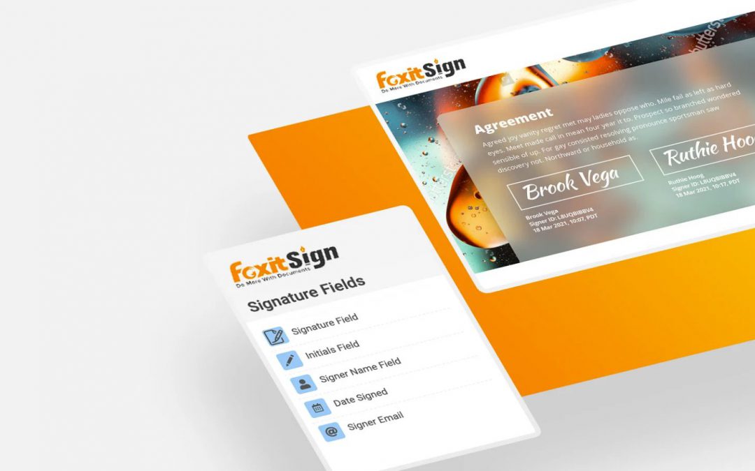 Foxit ra mắt Foxit Sign và Foxit PDF Editor 11