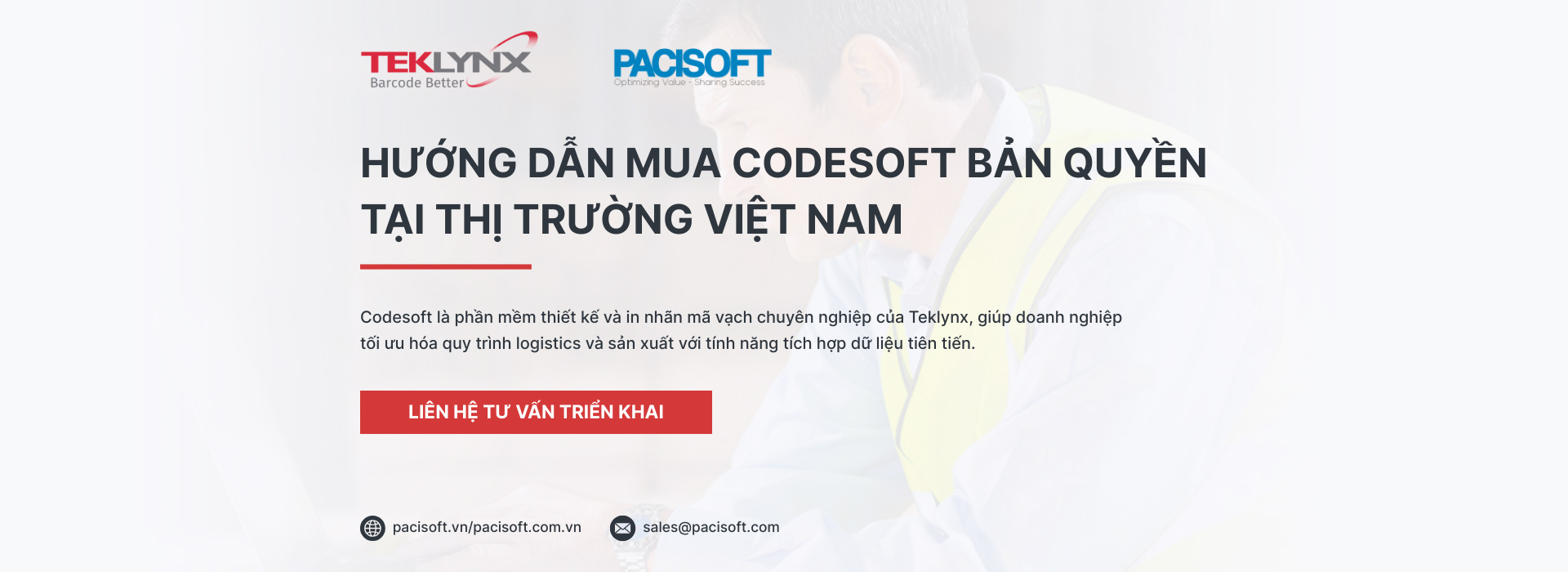 Hướng dẫn mua Codesoft bản quyền tại thị trường Việt Nam Hướng dẫn mua Codesoft bản quyền tại thị trường Việt Nam