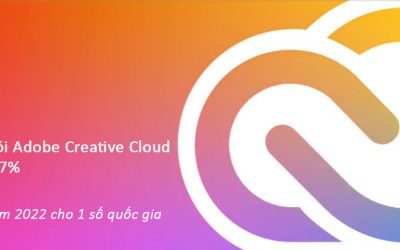 Adobe thông báo điều chỉnh giá gói Creative Cloud tăng 4-7%