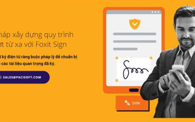 Giải pháp xây dựng quy trình kí mượt từ xa với Foxit Sign