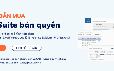 Hướng dẫn mua phần mềm bảo mật Burp Suite bản quyền | Tính năng, chi phí, cấp phép