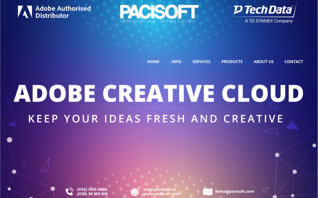 Thư cảm ơn quý khách hàng đã tham dự sự kiện “Adobe Creative Cloud Keep Your Ideas Fresh And Creative”