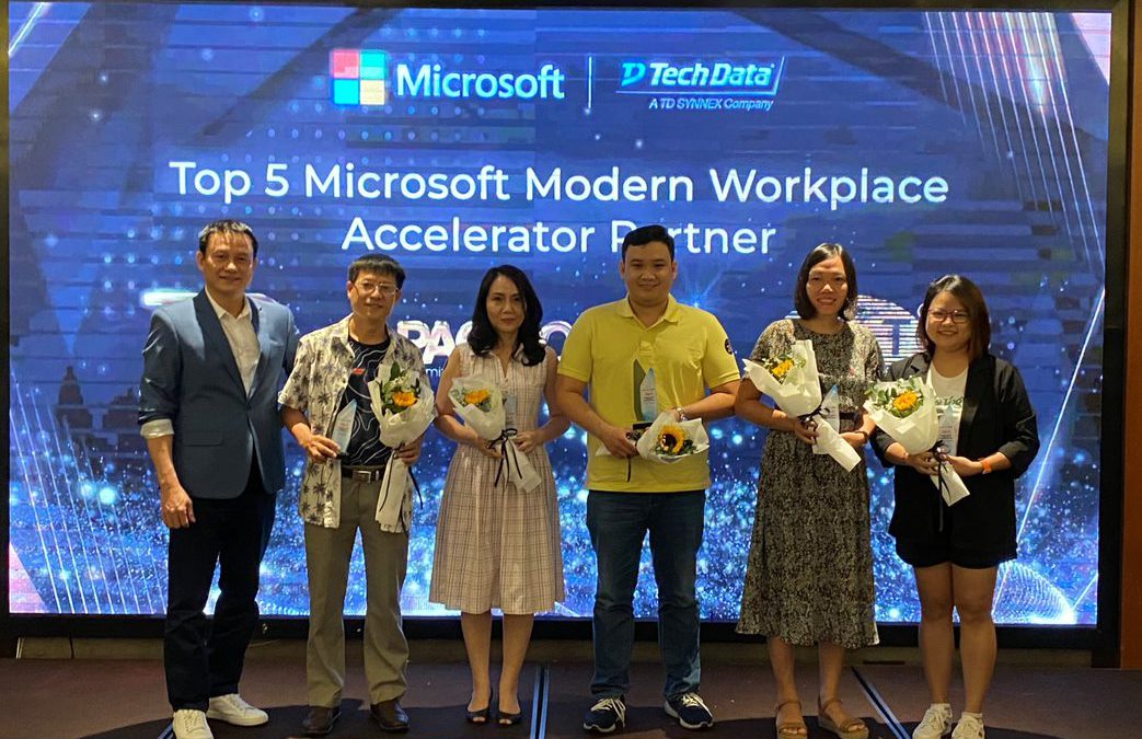 PACISOFT vinh dự lọt TOP 5 Microsoft Modern Workplace Accelerator Partner 2022