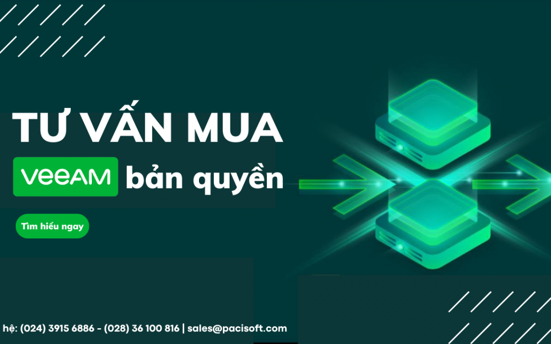 Tư vấn mua Veeam bản quyền: Liên hệ ngay để nhận được mức giá tốt nhất