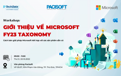 Workshop: Giới thiệu về Microsoft FY23 Taxonomy