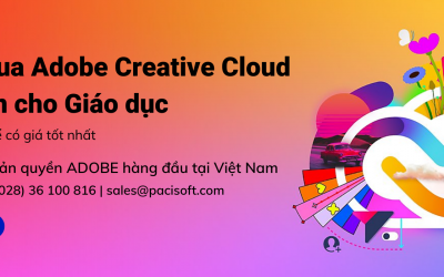 Tư vấn mua Adobe Creative Cloud bản quyền cho Giáo dục