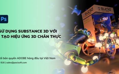 Tìm hiểu cách sử dụng Substance 3D với Photoshop để tạo hiệu ứng 3D chân thực