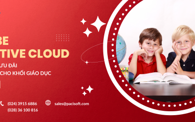 Ưu đãi Adobe Creative Cloud dành riêng cho Giáo dục: chỉ từ 5 USD/năm