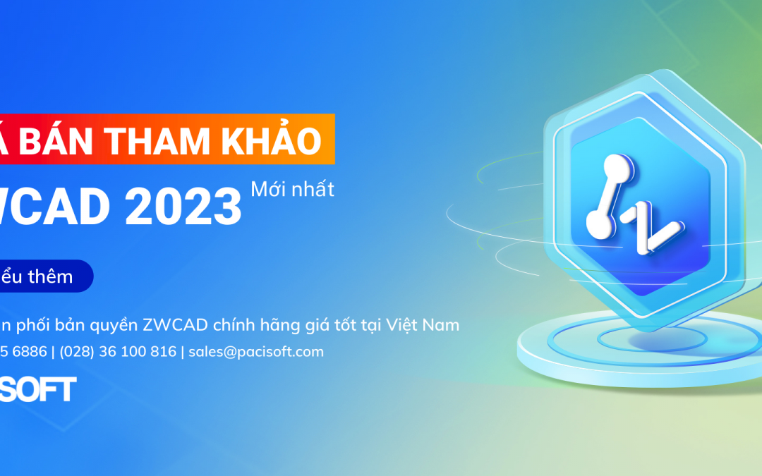 Giá bán ZWCAD 2023 tham khảo. Liên hệ mua bản quyền chính hãng giá tốt