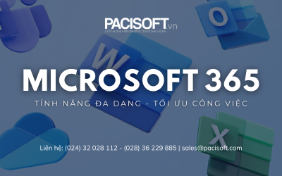 Microsoft 365: Tính năng đa dạng – Tối ưu công việc