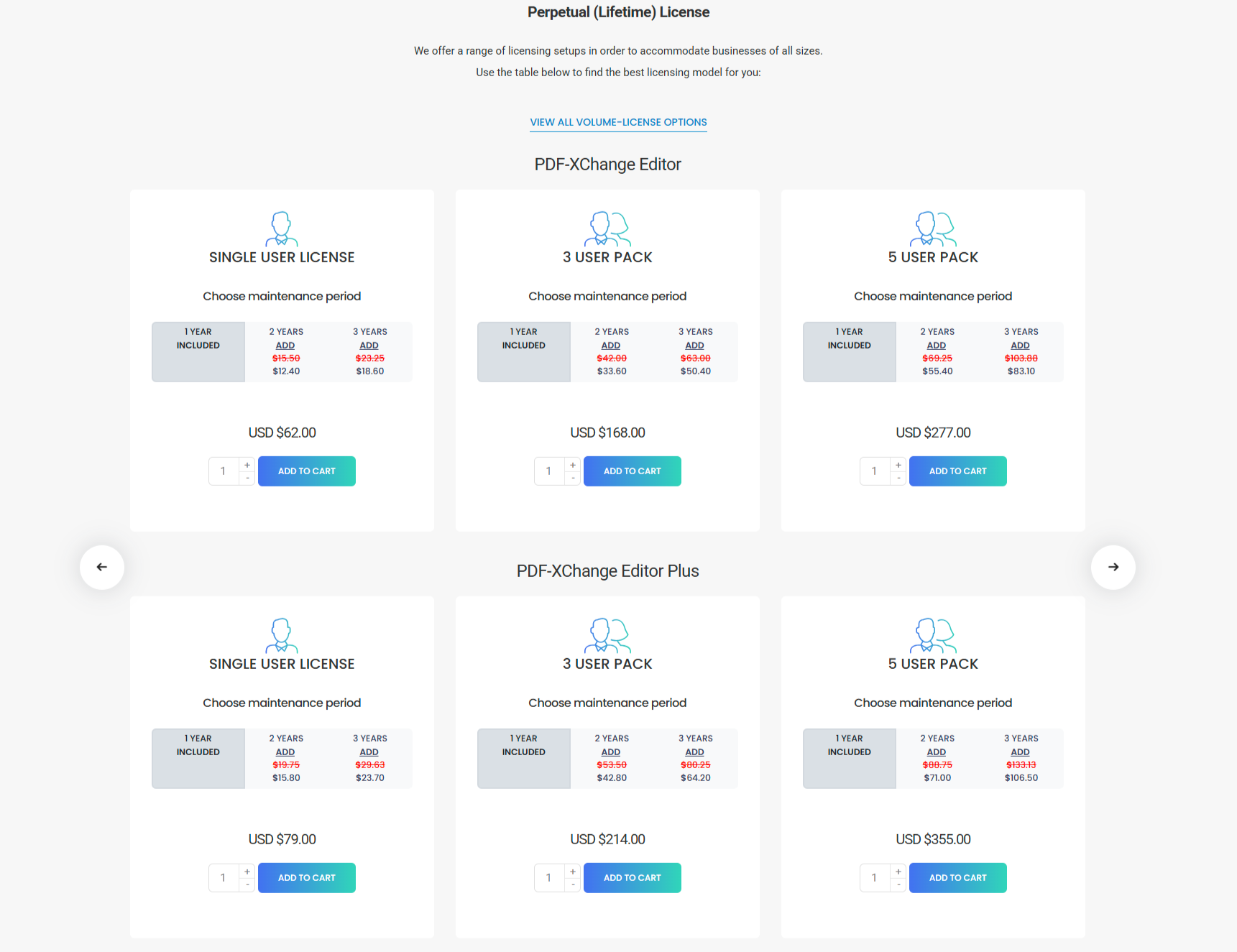 pdf-xchange editor pricing