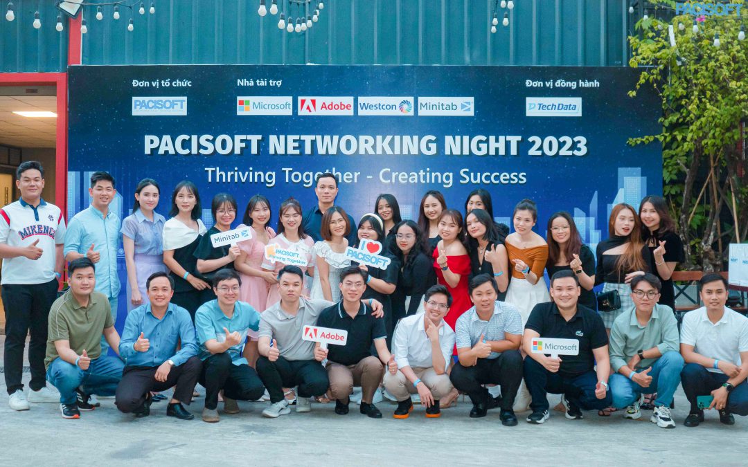 [Year End Party 2023] PACISOFT VIỆT NAM chia sẻ niềm vui thành công tại Pacisoft Networking Night
