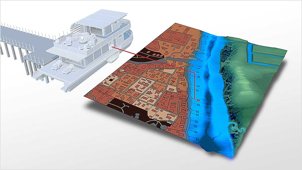 Autodesk AutoCAD - Bộ công cụ Map 3D