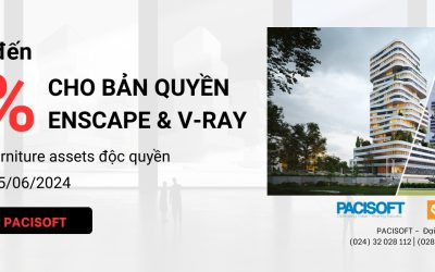 Tiết kiệm đến 20% cho các sản phẩm Chaos bản quyền (Enscape & V-Ray). Nhận ƯU ĐÃI ngay tại Pacisoft