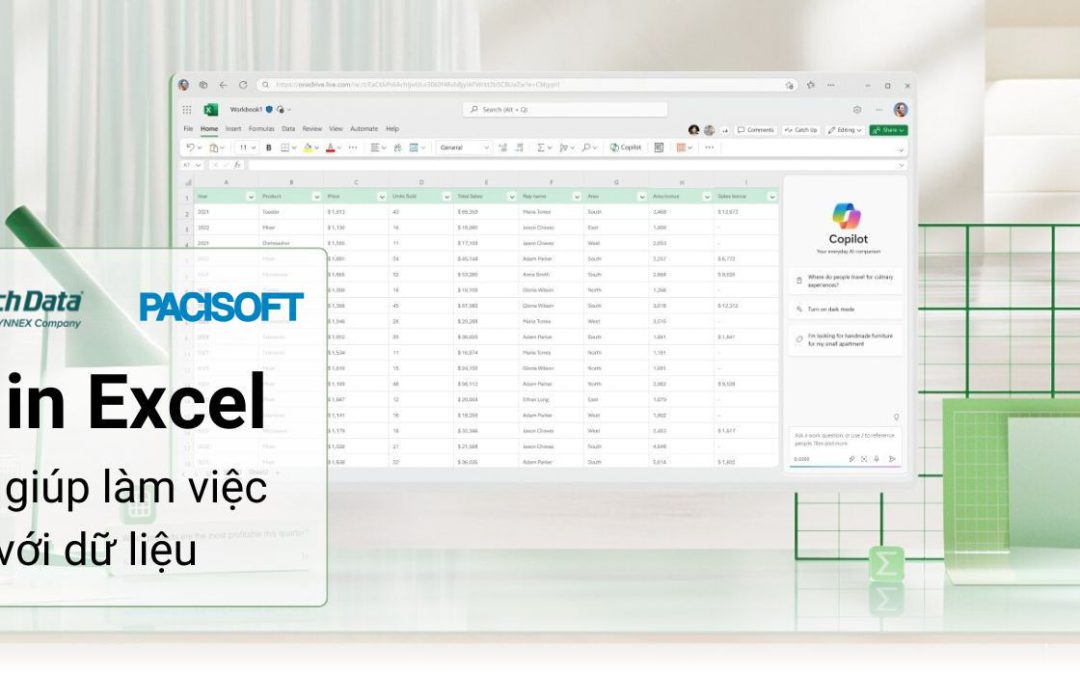 Copilot in Excel: Tính năng AI giúp làm việc hiệu quả với dữ liệu