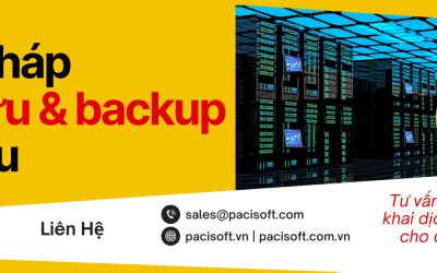 Giải pháp sao lưu/backup dữ liệu cho doanh nghiệp: Tư vấn mua và triển khai dịch vụ trọn gói