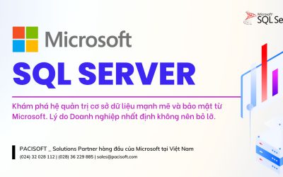 SQL Server bản quyền là gì? Vì sao doanh nghiệp nên dùng phần mềm chính hãng?