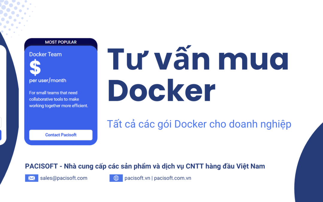 Tư vấn mua Docker bản quyền – Cập nhật tất cả các gói phần mềm Docker cho doanh nghiệp