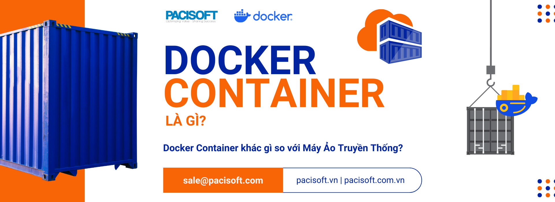 docker container la gi