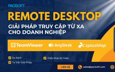 Giải Pháp Truy Cập Từ Xa Cho Doanh Nghiệp: So Sánh Phần Mềm Remote Desktop TeamViewer, AnyDesk, Splashtop