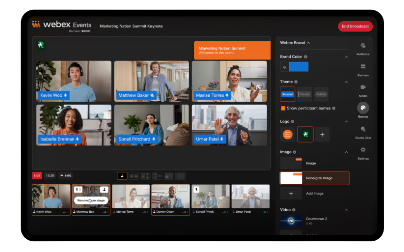 cisco webex events tổ chức hội thảo trực tuyến cho doanh nghiêp