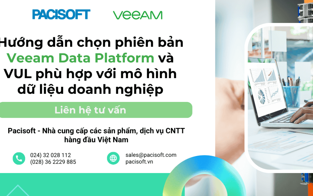 Hướng dẫn chọn phiên bản Veeam Data Platform và VUL phù hợp với mô hình dữ liệu doanh nghiệp