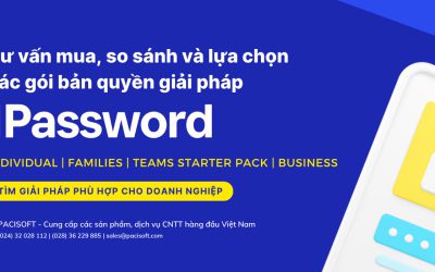 Hướng dẫn lựa chọn và MUA gói 1Password phù hợp tại Pacisoft
