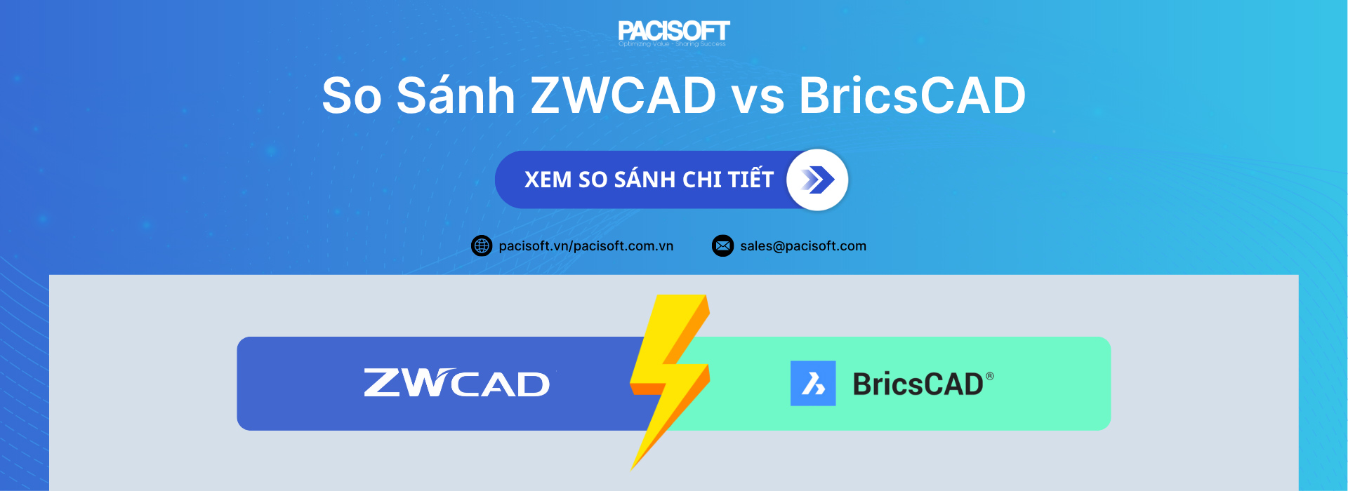 So Sánh ZWCAD vs BricsCAD Phần Mềm CAD Tại Pacisoft
