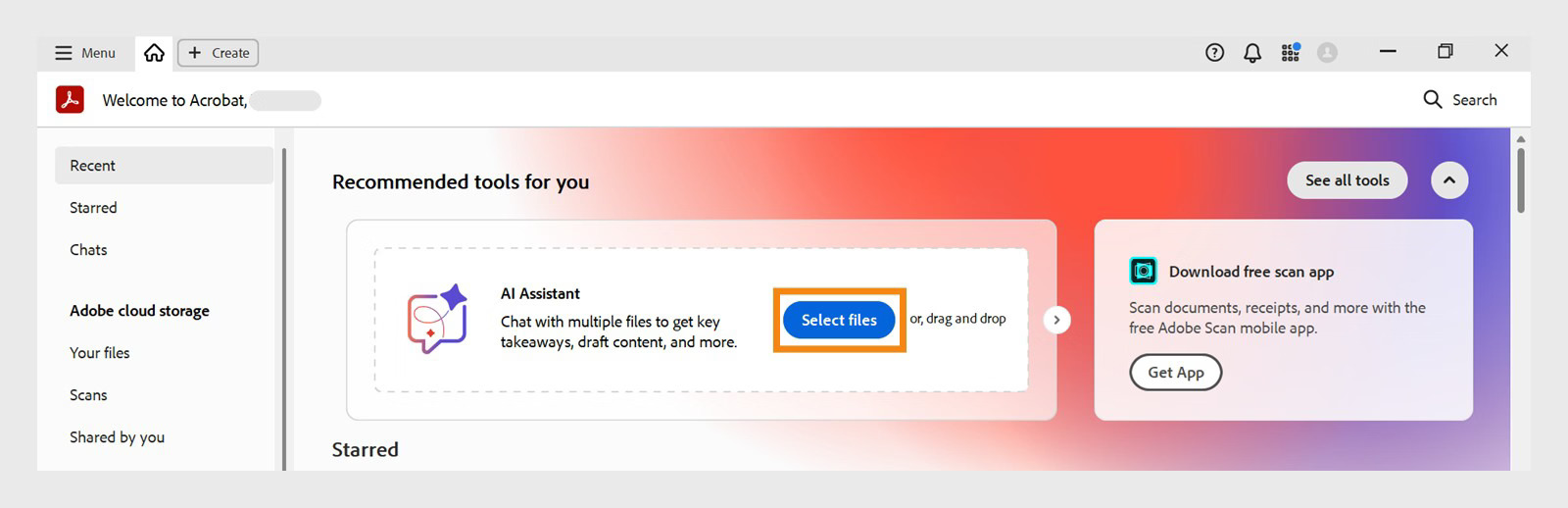 Acrobat-home-view-displays-highlighted-Select-file
