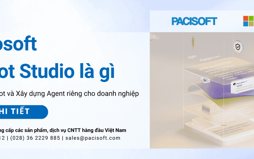 Microsoft Copilot Studio là gì? Tuỳ biến Copilot và Xây dựng Agent AI riêng cho doanh nghiệp