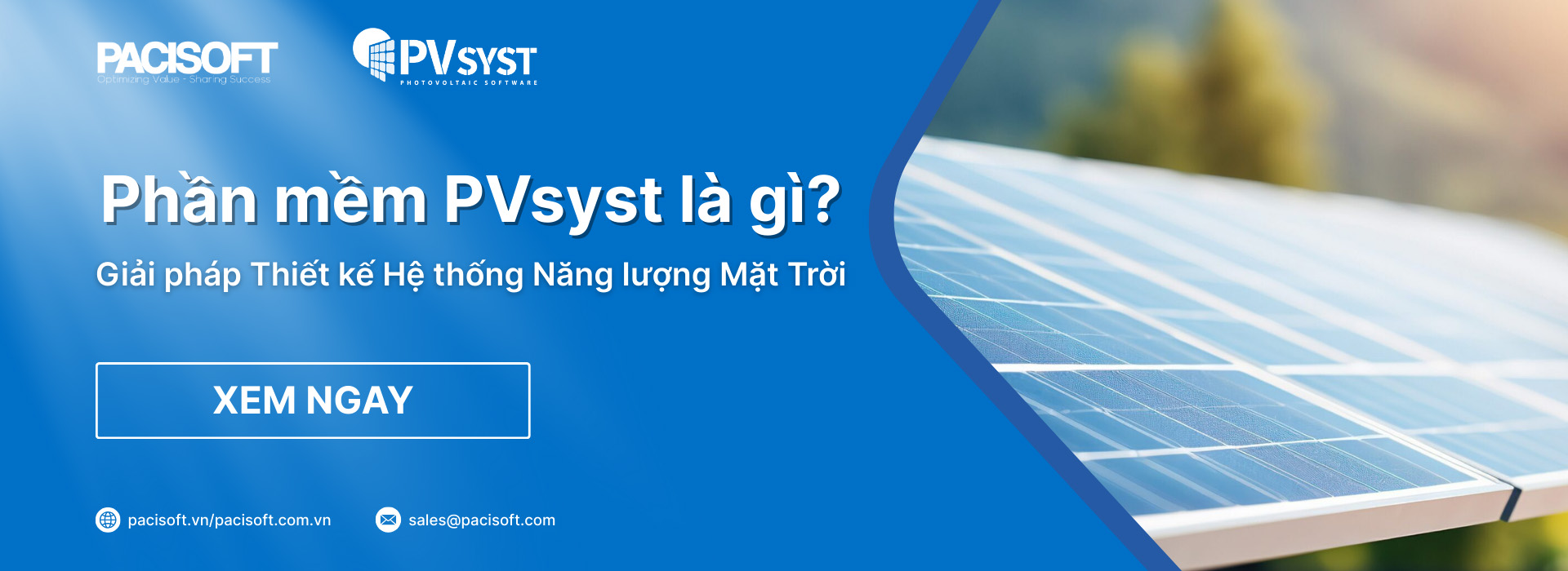 Phần mềm PVsyst là gì Giải pháp Thiết kế Hệ thống Năng lượng Mặt Trời