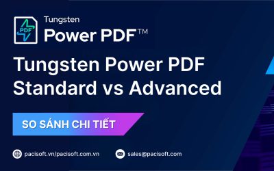 So Sánh Tungsten Power PDF Standard vs Advanced – Chọn Phần Mềm PDF Phù Hợp