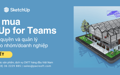 Tư vấn mua bản quyền SketchUp for Teams: Giải pháp quản lý người dùng cho nhóm/doanh nghiệp