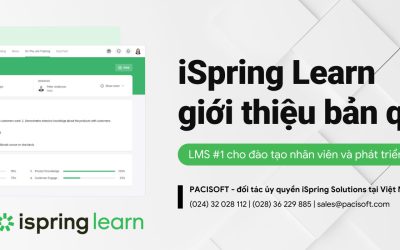 Khám phá iSpring Learn bản quyền – Nền tảng LMS tối ưu cho đào tạo nội bộ