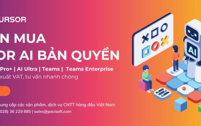 Mua tài khoản Cursor AI Code Editor chính hãng giá tốt tại PACISOFT