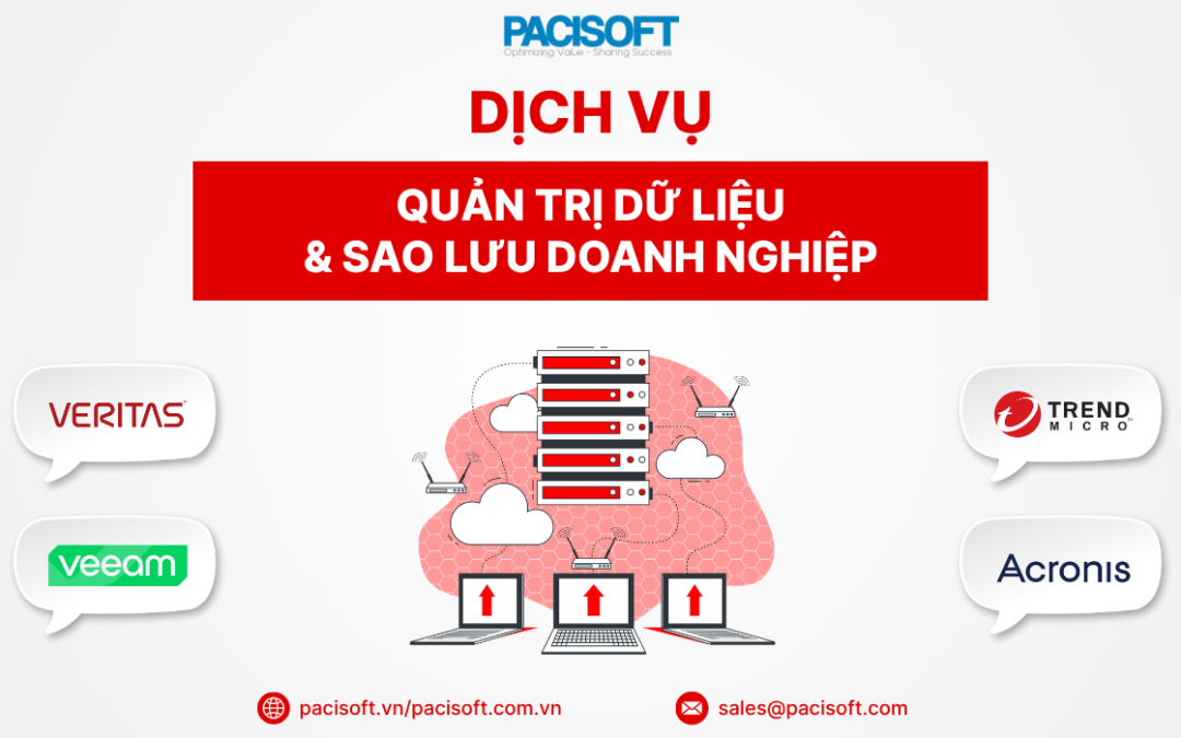 Dịch Vụ Quản Trị Dữ Liệu Và Sao Lưu Doanh Nghiệp | PACISOFT Việt Nam